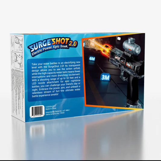 SurgeShot X1™ Rechargeable Water Blaster